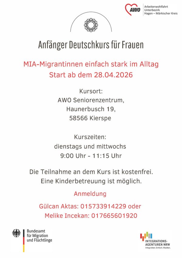 MiA Kurs in Kierspe
