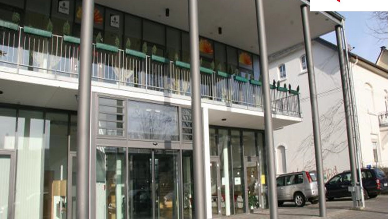 Kita Vorhalle Außenaufnahme