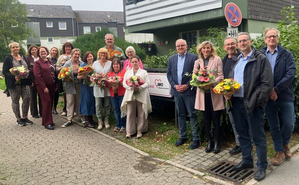 Gruppenbild der Dienstjubilar*innen 2026