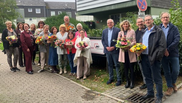 Gruppenbild der Dienstjubilar*innen 2026