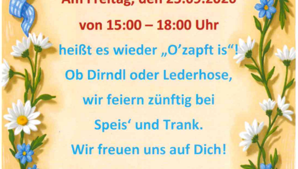 Oktoberfest im AWO-Treff Boele