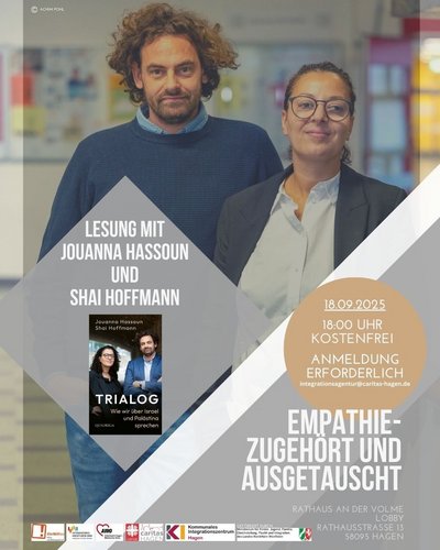 Lesung mit Jouanna Hassoun und Shai Hoffmann