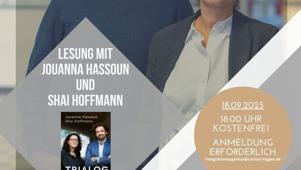 Lesung mit Jouanna Hassoun und Shai Hoffmann