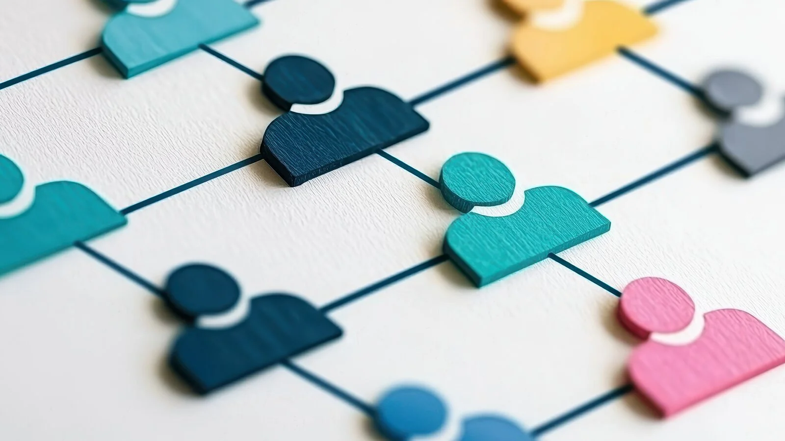 Headerbild zur Info, dass auf dieser Seite Organigramme dargestellt werden