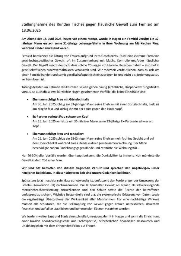 Stellungnahme
